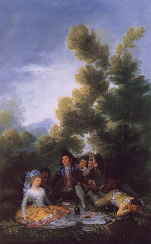 Francisco de Goya A Picnic